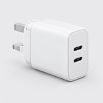 65W GaN 双 USB-C 快速充电器