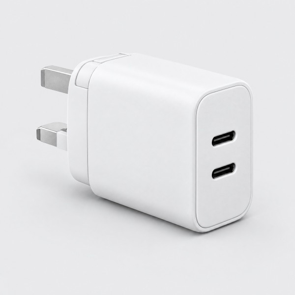 65W GaN 双 USB-C 快速充电器