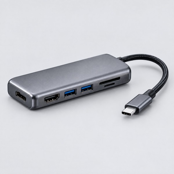 铝合金 USB-C 多接口扩展器